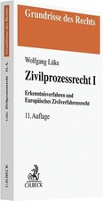 Zivilprozessrecht I