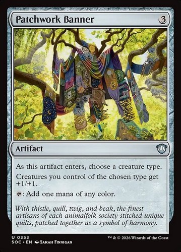 Mtg patchwork banner - *mtg:,
