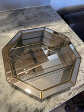 Vintage Octogan Mirrored Box