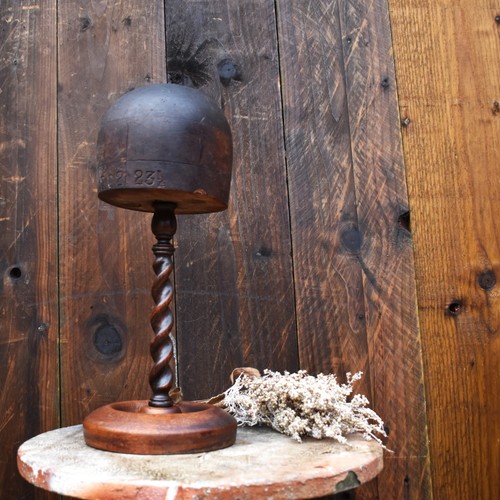 Antike milliners hutform block - antike,
