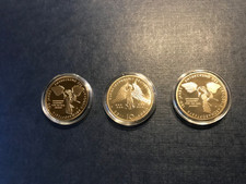 3 x 10 Euro 2011 Urvogel Archaeopteryx in Kapsel