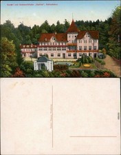 Schluckenau Šluknov Pavillon Karltal-Kurhotel b	Tetschen Děčín Rumburg  1913