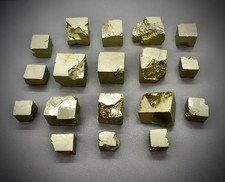 18 natürliche PYRIT Würfel (500 Gramm) aus Navajun Narren-Gold(GP: 79,80 €/KG)#4