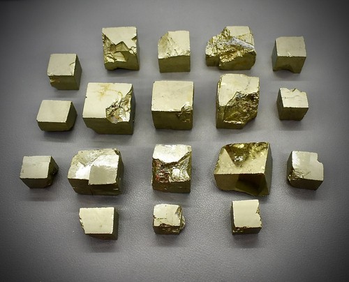 Natürliche pyrit würfel - natürliche,