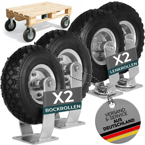 Bockrolle 2 x - +,