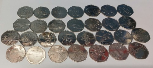 Seltene london olympia 50p - london,