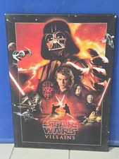 2 Star Wars Saga - Villains Poster  gerahmt 50 x 70 cm
