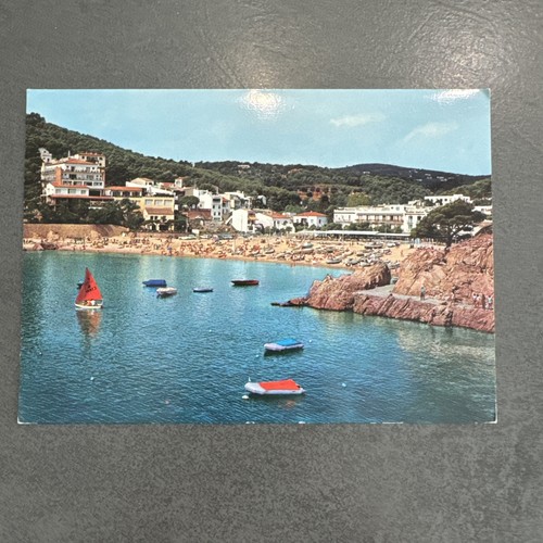 Postkarte costa brava tamariu - costa,