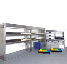 FES GmbH gebrauchte ALUCA Fahrzeugeinrichtung Regal T/L-Boxx Koffer Custom Vi...