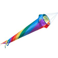 CIM Windturbine 150 RAINBOW wetterfest Ø35cm x 150cm Windsack Gartendeko