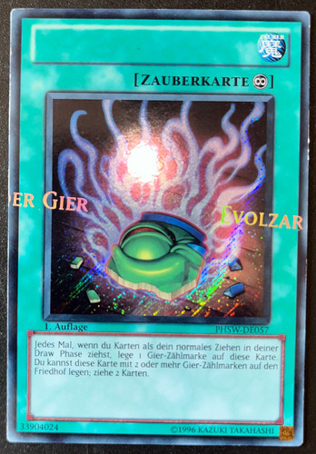Fehldruck misprint - yu-gi-oh!,