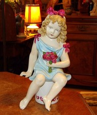 Stolze 26cm große Porzellan