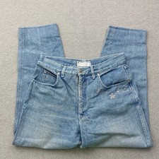 roccobarocco Jeans Hose Damen W34 XL 42 Hell Blau Strasssteine Made in Italy