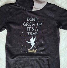 Nastrovje Potsdam Hoodie "Don`t grow up" Tinkerbell * Gr. S * Pullover