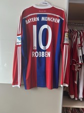 Arjen Robben Trikot Signiert FC Bayern München Autogramm Saison 2014/2015 RAR