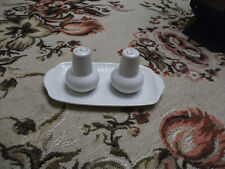 Menage Porzellan Edelstein Bavaria weiß Look!