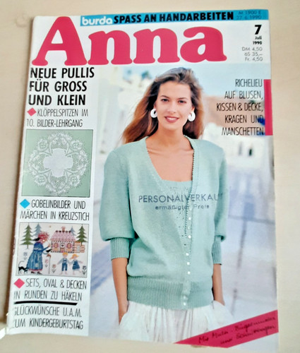 Handarbeitszeitschrift anna - handarbeitszeitschrift,
