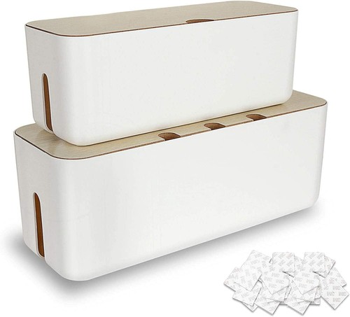 Kabelbox 2er set - 2er-set, große