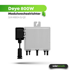 Deye 800W SUN-M80G4-EU-Q0 Mikrowechselrichter Balkonkraftwerk PV Anlage Solar