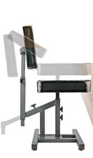 Tattoo-Stuhl, Armlehne,Dickes Kissen,verstellbarem Panel-Höhenwinkel