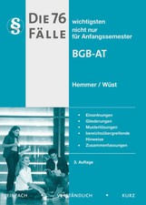 Hemmer BGB AT Fälle 76