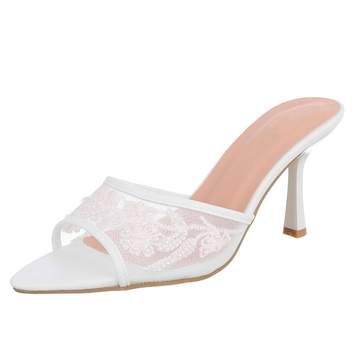 Damen abendschuhe mit perlen - damen,