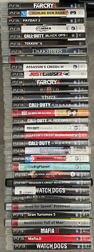 32x ps3 spiele konvolut - ps3, cod