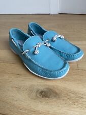Sebago Bolton Deck Schuhe Damen Gr. UK 4,5 marine blau NEU weiches Leder