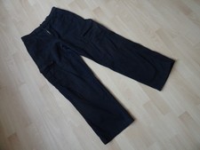 Divided Damen Cargohose Gr 38/M schwarz hohe Taille breites Bein