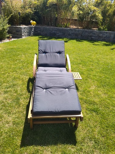 Stylische robuste gartenliege - stylische,