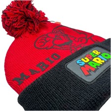 Mario Beanie Mütze Super