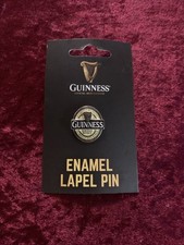 Guinness Emaille Anstecknadel