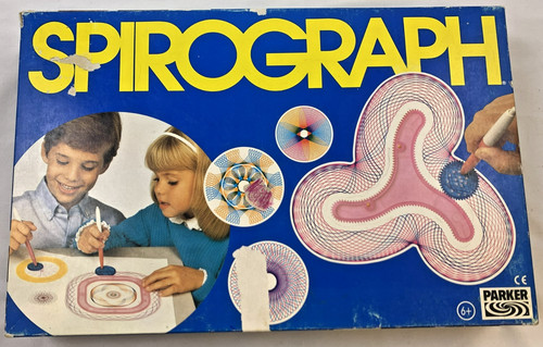 Parker spirograph zeichenspiel - spirograph,