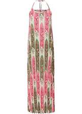 Plissee-Kleid Gr. 42 Rosa Oliv