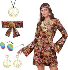 Blisscok Hippie-Kostüm für