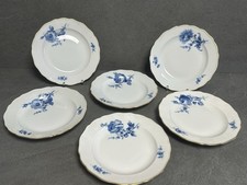 6 tiefe Meissen Porzellan