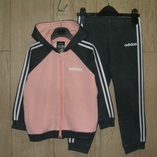 Adidas Mädchen rosa grau