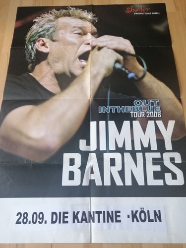 Jimmy barnes poster - -, konzert
