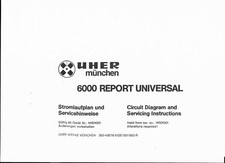 Uher Service Manual für 6000 report universal Copy
