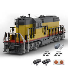 MOC-79698 Union Pacific GP9 Train modell with Dual Motor 1284 Stück für 9 Jahre