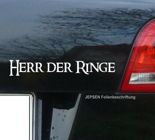 Autoaufkleber herr der ringe - autoaufkleber,