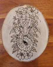 Selbstgemachte Holzscheiben