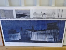 XXL Litho Offsetdruck Christo