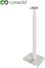 Höhenverstellbarer Lautsprecherständer für SONOS ONE und SONOS ONE SL weiß