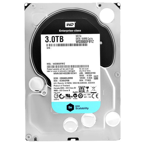 Western digital 3tb - western, se