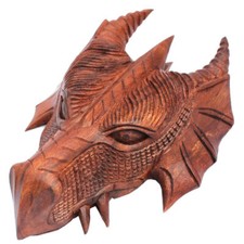 Schutzdrache klein aus Holz