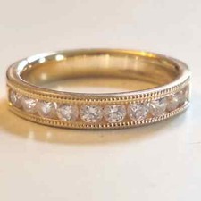 Ring Zirkonia Halbcreolen