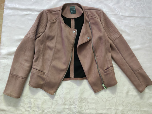 Jacke wildleder optik - wildleder,
