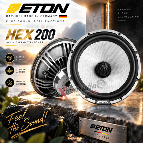Eton hex 200 tief mitteltöner - hex,
