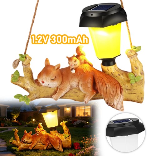 Solarlaterne eichhörnchen - solarlaterne,